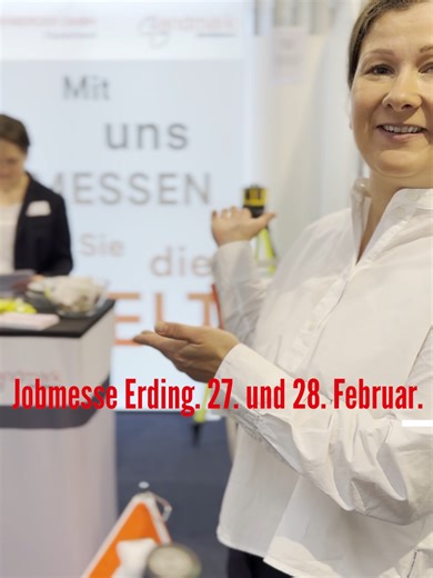 Hör auf zu suchen, fang an zu fliegen. 🚁✨ Wer hat gesagt, dass Arbeit am Schreibtisch stattfinden muss? In der modernen Vermessung bist DU der Operator: ✅ Drohnen-Flüge steuern ✅ 3D-Welten scannen (Punktwolken-Action!) ✅ High-End Satellitentechnik nutzen Komm vorbei und check das Equipment aus! 📍 Jobmesse Erding (Stadthalle) 📅 Heute & morgen (27.2 28.02.) Bist du Team