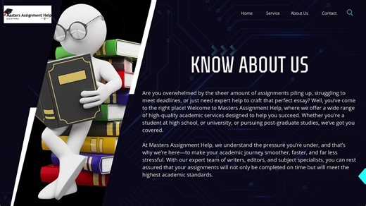 Masters Assignment Help Your Go-To Hub for Stress-Free Assignments