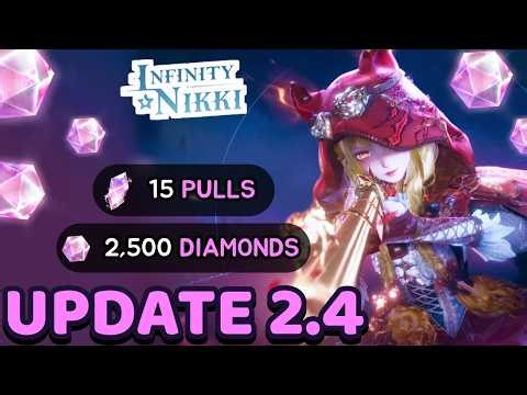 2.4 EVERYTHING NEW 🔺 Pulls, Free Items & Outfits, Optimizations 💌 Infinity Nikki Update FULL SUMMARY