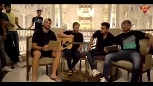 The new #SRH band 🎵 A special song from Kane Mama and co. at SunRisers Got Talent 🧡 @kane_s_w @aidenmarkram @glennphillips236 @abdulsamad #OrangeArmy #ReadyToRise #TATAIPL | SunRisers Hyderabad