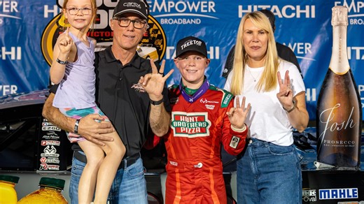 Toyota Racing Development signs 13-year-old Keelan Harvick to a long-term driver deal