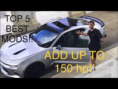5 BEST MODS TO DO ON A CAMARO FOR HP!! (ENGINE!)(AFFORDABLE!)(RELIABLE!)