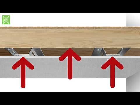 Hush Bar Deep: Soundproofing resilient bars for separating floors/ceilings and walls