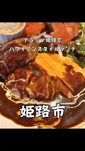 ヒョウゴメシグラム 播州中心の兵庫グルメを紹介 on Instagram: "兵庫県の美味しい食べ物を中心に 県内外のグルメを紹介している @hyogo_meshigram のハッピーです😊 今回は姫路駅直結🚃 テラッソ姫路4Fにある 🍍駅前ハワイアンカフェ LUANA Hawaiian Cafe へ🌺 🌴 いただいたのはハンバーグランチ 今回は ✔️ デミグラスソース ✔️ チーズソース をいただきました😋 口コミでも 「ハンバーグがふっくらジューシー」 「ソースがしっかり濃くて満足感ある」 って声が多かったけど、 まさにその通り👏 デミグラスはコク深くてビター感もあり、 お肉の旨みがガツンとくるタイプ🍖🔥 チーズソースはとろっと濃厚で、 まろやかさとコクのバランスが絶妙🧀✨ 🌺 店内は 「姫路にいながら南国気分」 「雰囲気が良くてゆっくりできる」 と評判のハワイアン空間🌴 ソファ席もあって、 買い物や映画の合間、 女子会やデート使いにも◎🎬🛍️ ━━━ 店舗情報 ━━━ 🏠 店名：駅前ハワイアンカフェ LUANA Hawaiian Cafe @luan