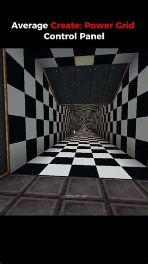 Average Control Panel in Minecraft create power grid mod