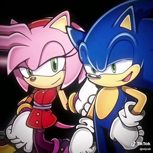 Sonic and Amy: A Dynamic Duo Edit
