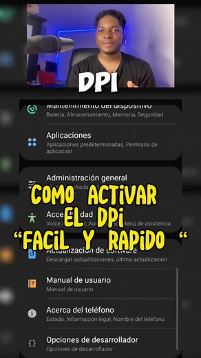 Cómo Activar DPI en Android: Guía Rápida y Sencilla
