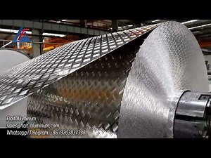 5 Bar 1060 Aluminum Checker Plate Sheet