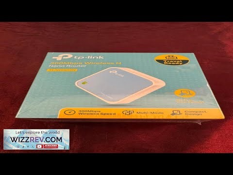 *Read* TP Link N300 Wireless Portable Nano Travel Router(TL WR802N) OPEN BOX