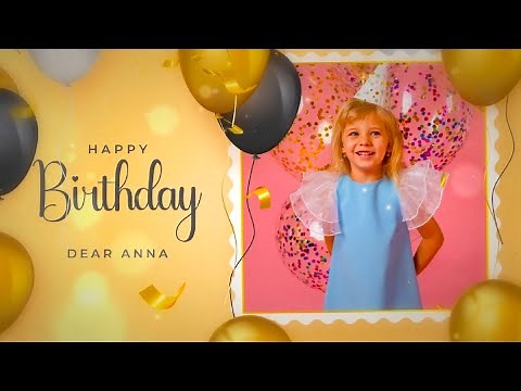 Free Premiere Pro Template | Videohive Happy Birthday