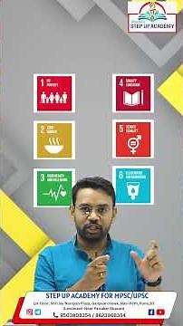 Goals of Sustainable Development Explained | Bhushan Sawant Sir | UPSC MPSC | Step Up Academy