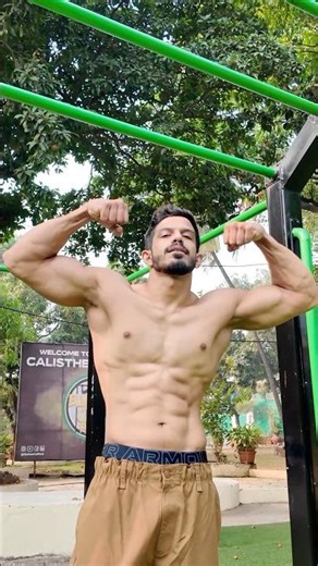 Built by Calisthenics, powered by Under Armour 🛡️ #StreetWorkout #UnderArmour #Calisthenics