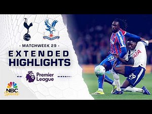 Tottenham Hotspur v. Crystal Palace | PREMIER LEAGUE HIGHLIGHTS | 3/5/2026 | NBC Sports