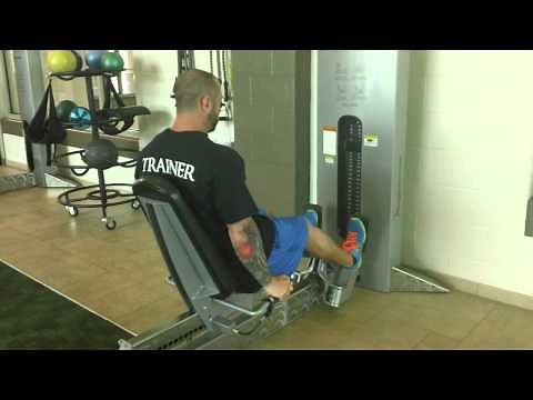 Free Motion Calf Machine