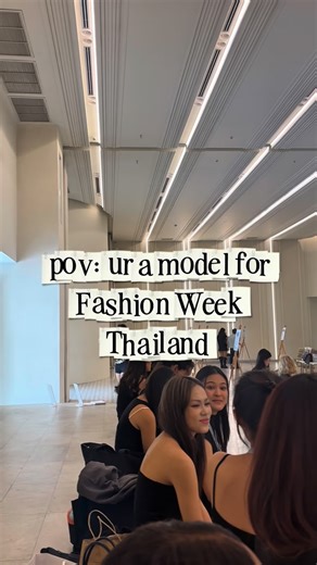 Smilla on Instagram: "A day as a model living in Thailand 🇹🇭 THAILAND FASHION WEEK S26 // #fw #thailand #bangkok #model #fashionweek"