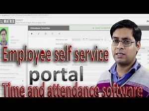 Employee self services portal - best time and attendance software