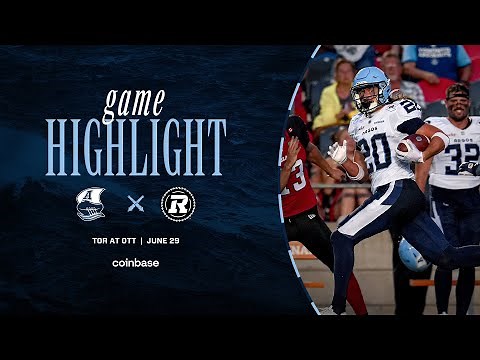 Game Highlights Presented by Coinbase | Week 4 Toronto vs. Ottawa, June 29, 2025