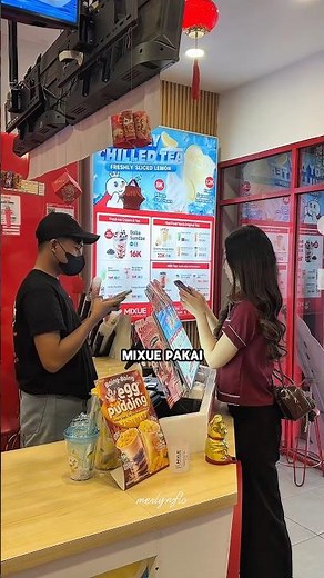 Mixue keluarin menu baru! Hanya berlaku bulan ini yak #review #mixue #icecream #dessert #foodie