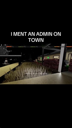 I ment 2 admins in that game but I only have this footage #roblox #robloxtown