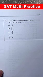 Quadratics ‼️ Looking for SAT Math Practice problems and questions? Here's a bunch of free resources for you to test your math skills.. #kenyousee #SATmathpractice #GSCEmathpractice #ACTmathpractice #review #mathreview #math #mathematics #maths #mathfun #mathtutor #mathgenius #mathhelp #mathtrick #MathHacks #mathskills #mathreels #mathgeniusinmaking #tricks #hacks #educational #lessons #education #learn #learning #educate #study #student #Subject #reels #reelsfb #reelsvideo #reelsviral #reels202