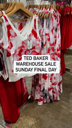 Sale is refilled and ready for another 3 days💖 Ted Baker iconic brand is hosting a warehouse sale this week at 6 Albert Street, Preston VIC 3072 with prices up to 80% off and starting from a crazy price of $10.Run don't walk at this sale, as there will be a further 50% off sale outlet prices for all our customers this week only.🗓️ Sunday, 24th Nov 11-5pm📍 Address: 6 Albert Street, Preston VIC 3072For the men there will be suits, shirts, tops, bottoms, wallets, belts, ties, shoes, bags, and so