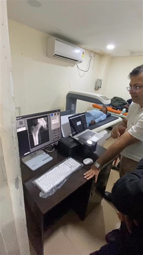 DEXA scan - Bone Mineral Densitometry, Under Installation / Training . Letest Fan Beam technology capable of; - Whole Body Bone Density - Body Composition: Fat vs Muscle Balance - Sarcopenia (muscle loss) Analysis - Paediatric Applications - Special focus: Gym going adults . - Pet DEXA ( veterinary) Will be ready soon: Our latest facility. We are always ahead with technology | Nucleomed Imaging Diagnostics Guwahati