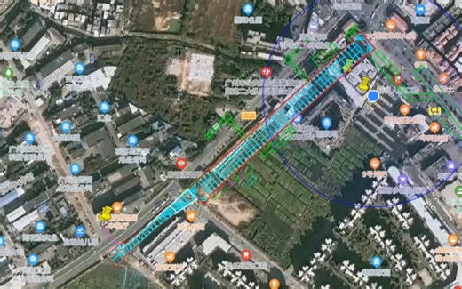 奥维地图中导入cad图方法