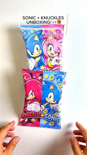 Opening this Sonic Mystery Pack was SO satisfying! 💙❤️ #sonic #asmr #toys