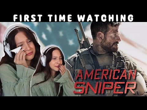 CRYING A LOT over American Sniper (2014) - MOVIE REACTION - FIRST TIME WATCHING!