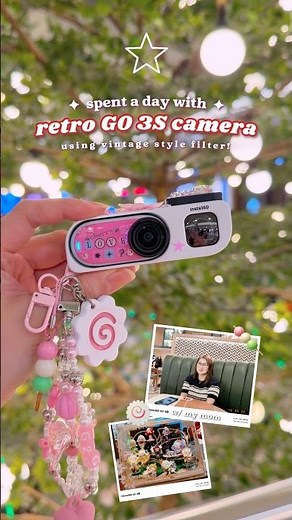 ᯓ✦ spent a day with #insta360 Retro GO 3S using vintage style filters 📸🎞️ #retrocamera #retrogo3s