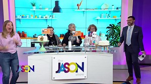 It's the great coconut cake face off! Jason and StephaniesDish battled it out to see who makes the best coconut cake. Jason's cake is here - https://www.halekulani.com/wp-content/uploads/2021/06/Halekulani_Coconut_Cake_Recipe.pdf Stephanie's cake is at www.stephaniesdish.com | The Jason Show