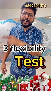 “Move, stretch, and conquer! 🏃‍♀️💪 Enhance your understanding of your body’s flexibility with these 3 simple tests. 🧐 From joint flexibility to muscle strength, this 3 test will give you a comprehensive insight into your physical capabilities. 💯 Don’t just take our word for it, try it out for yourself and unlock your full potential! 🔓 #MobilityTest #UnlockYourBody #ProfessionalInsight #FlexibilityGoals” #drramphysio #christmas #flexibility #muscle | Dr.ramphysio