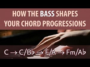 Chord Progressions with Smooth Basslines