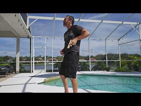 Concealed Carry Draw from Patent-Pending Side-Leg Carry System (G19 Template Demo) - Side View