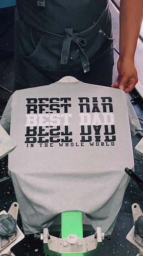 Father’s Day shirts 😁🤘#screenprinting #chicago #viral #farhersday