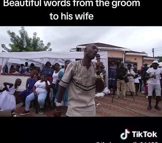 Heartfelt Wedding Words from Groom to His Bride