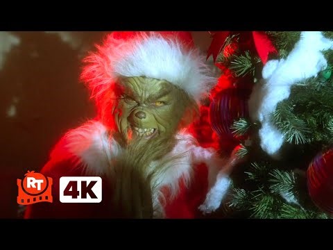 How the Grinch Stole Christmas 4K - The Grinch Steals Cindy Lou Who’s Christmas Tree | Moviel