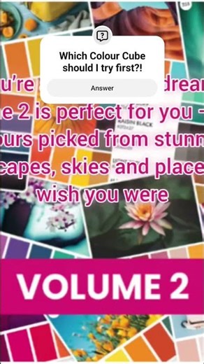 Which Colour Cube should I try First?!?