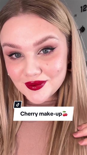 Juicy Cherry Make-Up Tutorial with Douglas Products 🍒