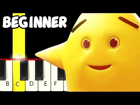 Twinkle Twinkle Little Star - Very Easy & Slow Piano Tutorial (Melody Only) – Beginner