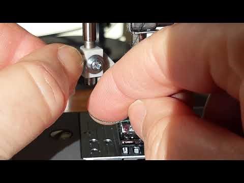 Tuorial. Automatic Needle Threader...Brother GS2510 machine