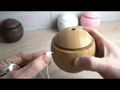 USB Ultrasonic Humidifier: Quiet Mini Air Diffuser for Home & Office