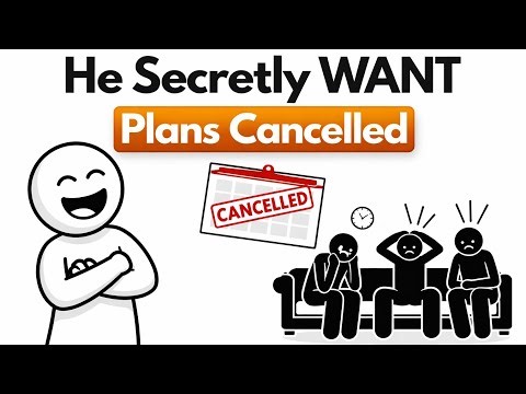 Why 20% of People Actually Prefer It When Plans Get Cancelled