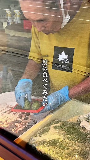 草もち｜曽爾高原近く『銭の花』の絶品よもぎ餅（200円）