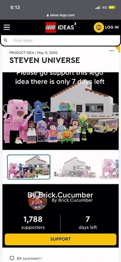 Steven universe Lego idea/build #stevenuniverse