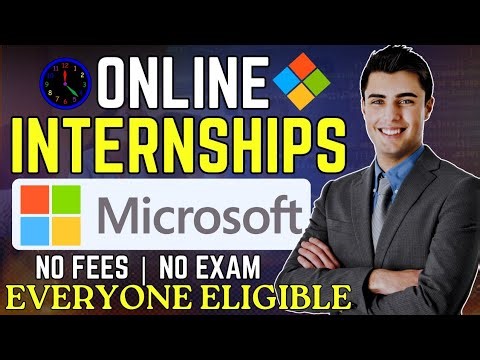 Microsoft Internship Free for Everyone | Microsoft Virtual Internship 2025 | Microsoft Online 2025