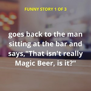 119K views · 169 reactions | A lady walks into a bar and sees a really cute guy sitting at the counter. | Comedy Company | Facebook