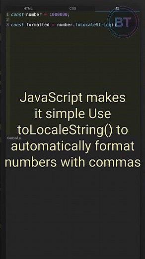 How to format a number with commas #javascript