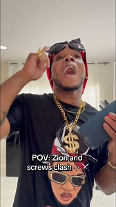 Zion and screws clash ! Who yall think won ? 😭😂 #comedy #music | Jamel Sampson