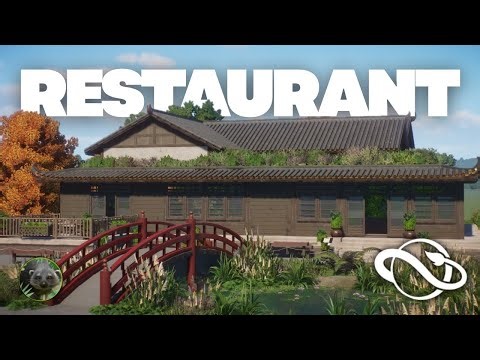 Building a Japanese RESTAURANT in Oakwood Zoo! | Planet Zoo